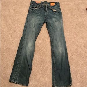Mens Gap low rise bootcut jeans